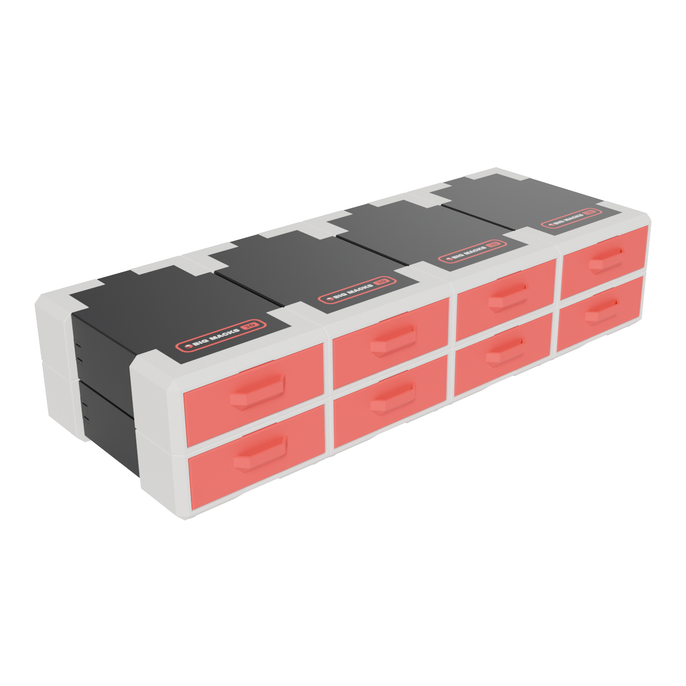 Gridfinity drawer printer stand